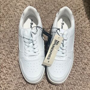 No Boundaries White Casual Sneakers